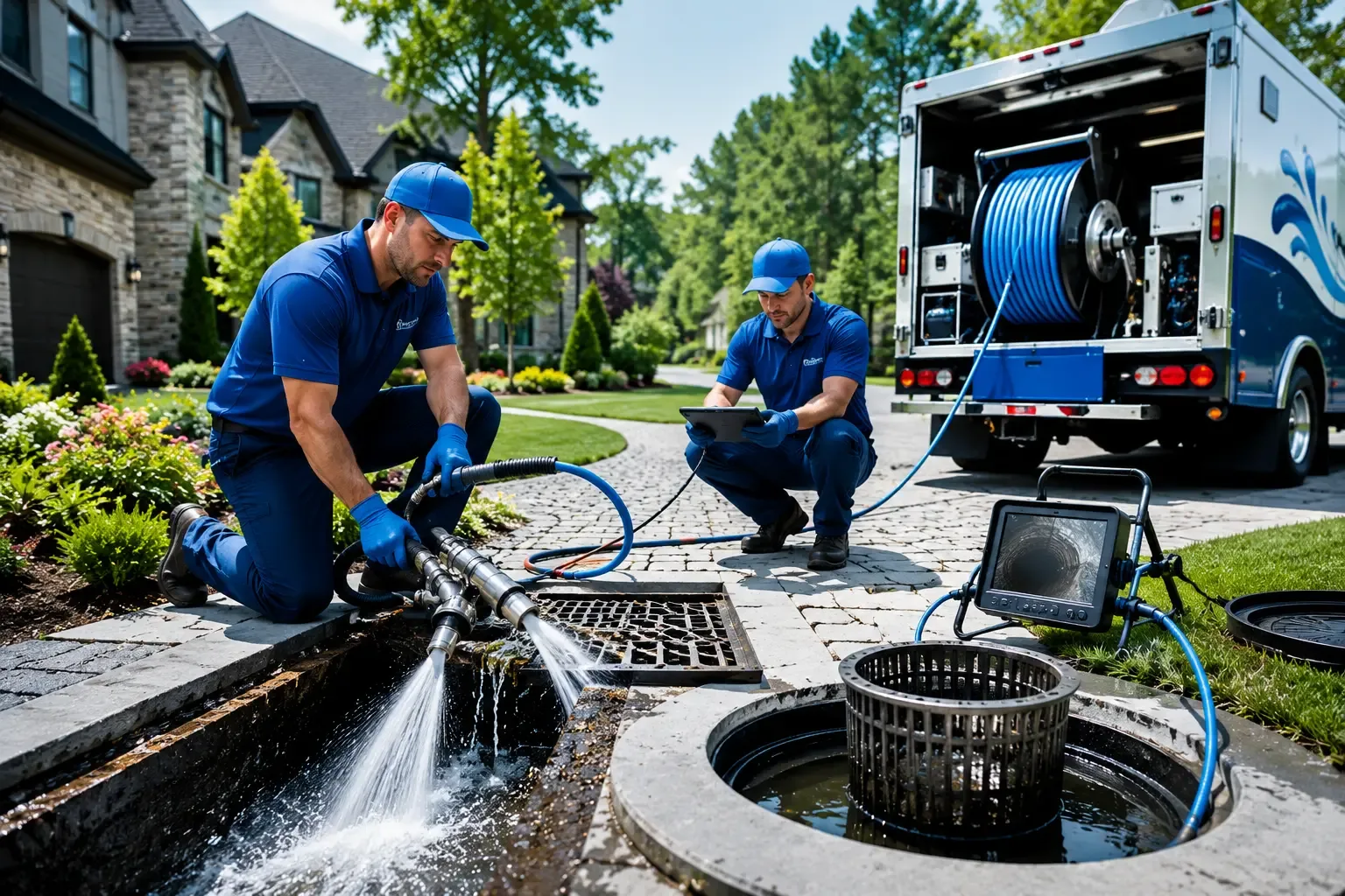 Local outdoor drain cleaning professionals in Amistad, NM